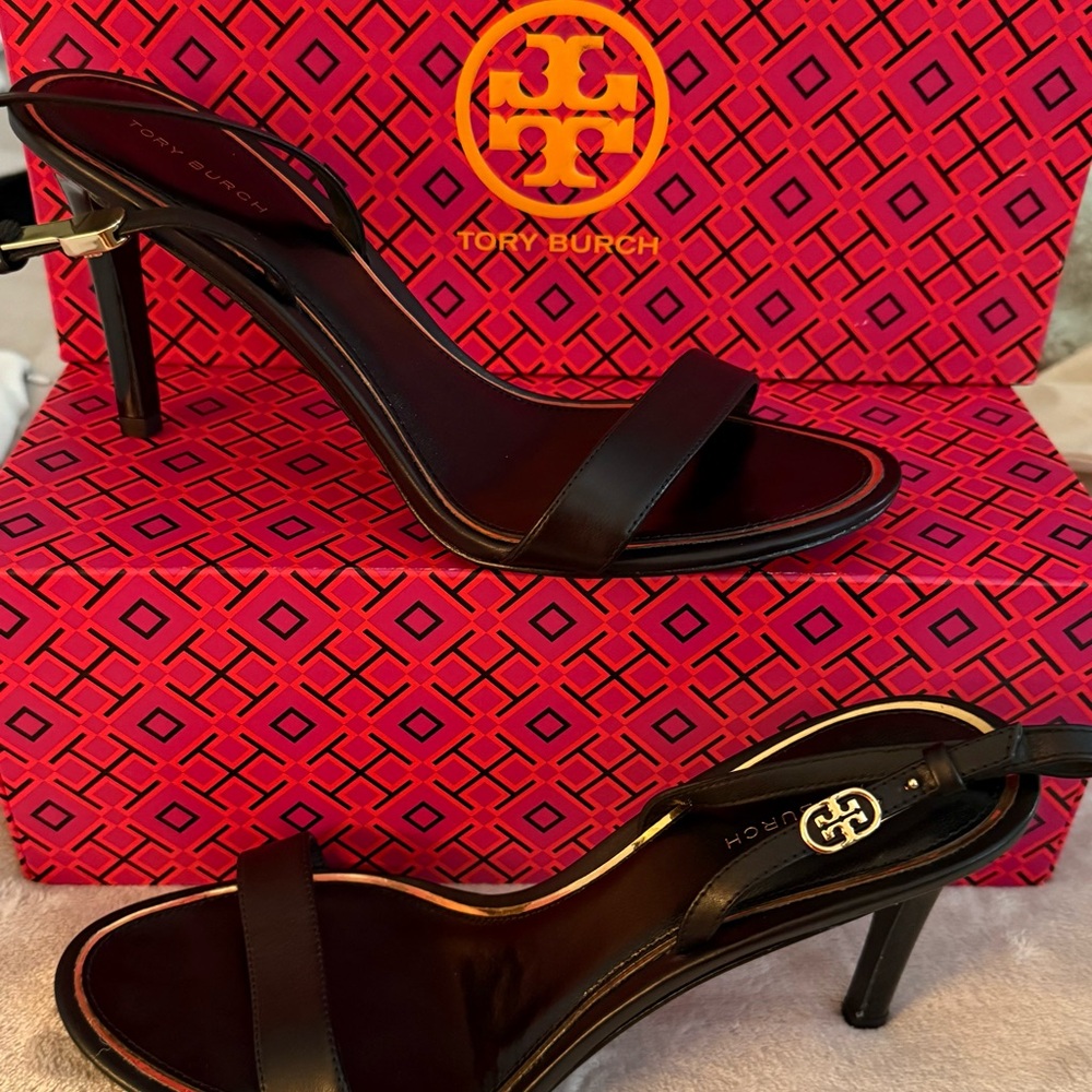 Tory Burch Elegant Black Heels